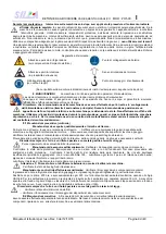 Preview for 9 page of SILLA PO 500 Operating, Maintenance, Spare Parts Manual