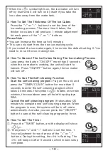 Предварительный просмотр 13 страницы Silonn SLIM02 Instruction Manual