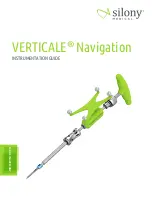 Silony Medical VERTICALE Navigation Manual preview