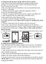 Preview for 5 page of Silux Home Touch Lamina SC-TLSA01 Operation Manual