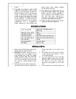 Preview for 5 page of Silva mwg-e 1760 Owner'S Manual