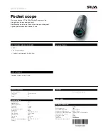 Silva Pocket scope Product Information preview