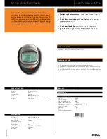 Silva Stop Watch Coach Product Information предпросмотр