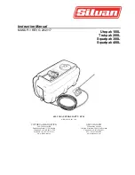 Предварительный просмотр 1 страницы Silvan Selecta Squatpak 300L Instruction Manual