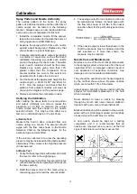 Предварительный просмотр 15 страницы Silvan Selecta Super 1100L Series Operator'S Manual