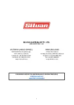 Preview for 10 page of Silvan Selecta TR13-1 Instruction Manual