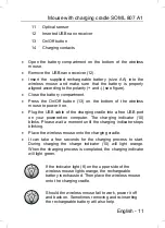 Preview for 13 page of Silver Crest SOML 807 A1 User Manual And Service Information