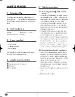 Preview for 4 page of Silver Crest SWE 1200 B2 Operating Instructions Manual