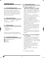 Preview for 34 page of Silver Crest SWE 1200 B2 Operating Instructions Manual