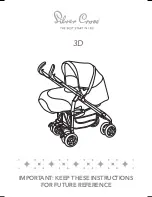 Silver Cross 3D Pram System Instructions Manual preview