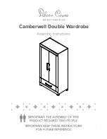 Silver Cross Camberwell Assembly Instructions Manual preview