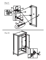 Предварительный просмотр 7 страницы Silver Cross Canterbury Wardrobe Assembly Instructions Manual