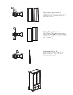 Предварительный просмотр 14 страницы Silver Cross Canterbury Wardrobe Assembly Instructions Manual