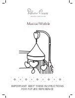 Silver Cross Musical Mobile Manual preview