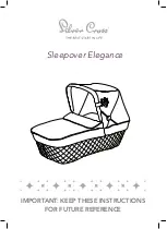 Silver Cross Sleepover Elegance Manual preview