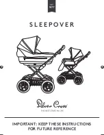 Silver Cross Sleepover Instructions Manual preview