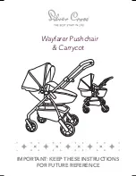 Silver Cross Wayfarer Pushchair & Carrycot Instruction Manual preview