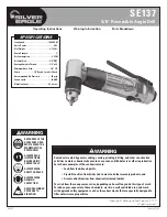 Предварительный просмотр 1 страницы Silver Eagle SE137 Operating Instructions Manual