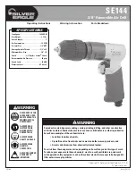 Silver Eagle SE144 Operating Instructions Manual предпросмотр