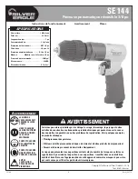 Preview for 8 page of Silver Eagle SE144 Operating Instructions Manual