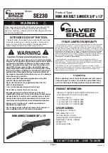 Silver Eagle SE230 Instruction Manual preview