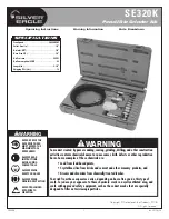 Silver Eagle SE320K Operating Instructions Manual preview