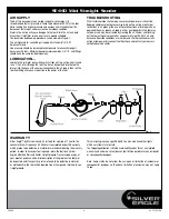 Предварительный просмотр 4 страницы Silver Eagle SE440 Operating Instructions Manual