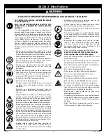 Preview for 2 page of Silver Eagle SE730 Operating Instructions Manual