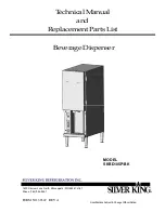 Silver King SKBD105BK Technical Manual And Replacement Parts List preview