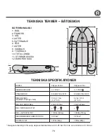 Предварительный просмотр 70 страницы Silver Marine Calypso 360 AL Instruction Manual