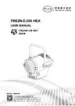 Silver Star FREZNO 250 HEX User Manual предпросмотр