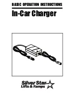 Silver Star In-Car Charger Basic Operation Instructions предпросмотр