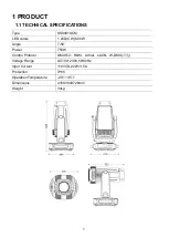 Preview for 3 page of Silver Star NEPTUNE 700 PROFILE User Manual