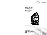 Предварительный просмотр 1 страницы Silver Star PLUTO 350 User Manual