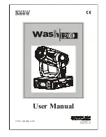 Silver Star Show Wash 120 User Manual preview