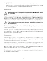 Preview for 9 page of Silver W-12 Owner'S Manual