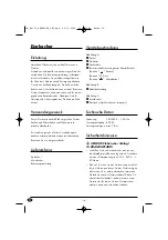 Preview for 17 page of SilverCloud IAN 86121 Operating Instructions Manual