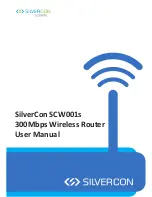 SilverCon SCW001s User Manual предпросмотр