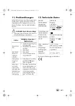 Предварительный просмотр 43 страницы Silvercrest 100057 Operating Instructions Manual