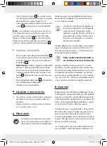 Preview for 7 page of Silvercrest 100550 Operation Instructions Manual