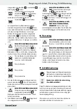 Preview for 19 page of Silvercrest 100562 Operation And Safety Notes