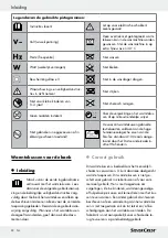 Предварительный просмотр 22 страницы Silvercrest 100562 Operation And Safety Notes