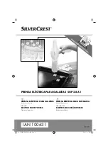 Silvercrest 100631 Operating Instructions Manual preview