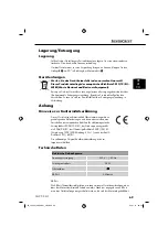 Предварительный просмотр 72 страницы Silvercrest 100631 Operating Instructions Manual