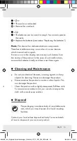 Preview for 13 page of Silvercrest 100926 Operation And Safety Notes