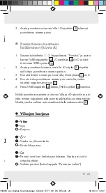 Preview for 23 page of Silvercrest 100926 Operation And Safety Notes