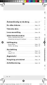 Preview for 26 page of Silvercrest 100926 Operation And Safety Notes