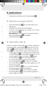 Preview for 67 page of Silvercrest 100926 Operation And Safety Notes