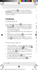 Preview for 68 page of Silvercrest 100926 Operation And Safety Notes