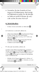 Preview for 79 page of Silvercrest 100926 Operation And Safety Notes